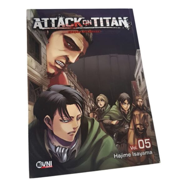 Attack On Titan - Hajime Isayama Volumen 5 (Usado)