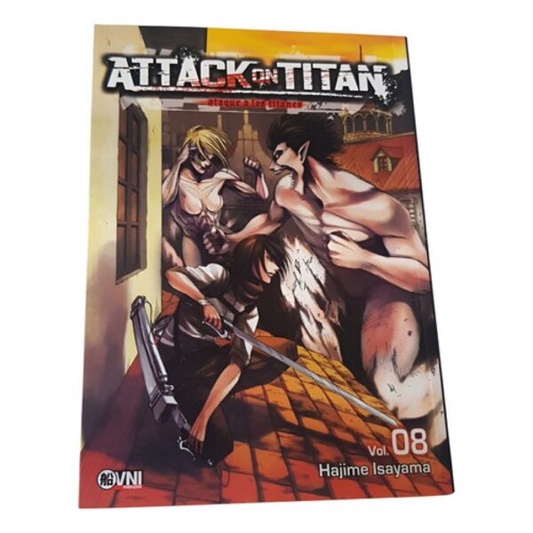 Attack On Titan - Hajime Isayama Volumen 8 (Usado)