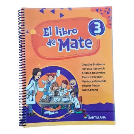 El Libro De Mate 3  -  Santillana (Usado)