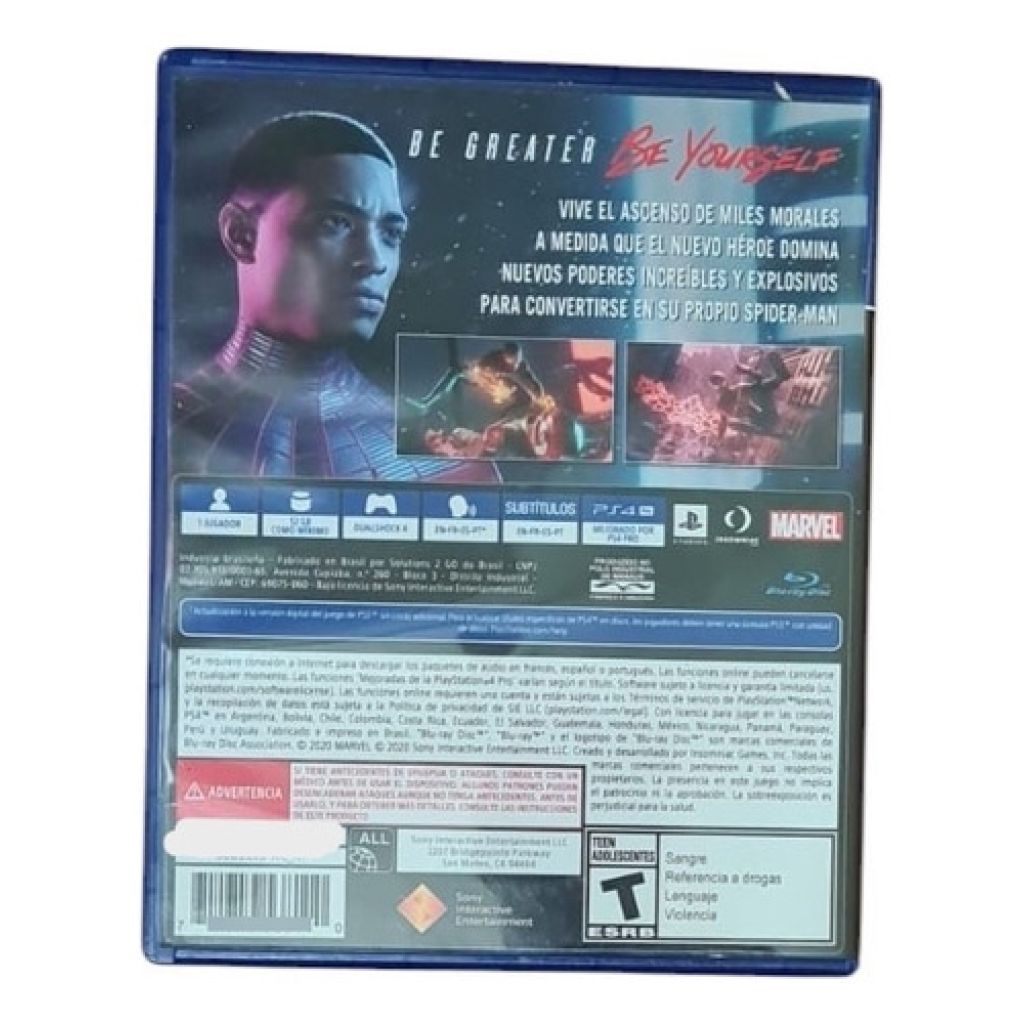 Spider-man: Miles Morales - Ps4 Físico - Playstation (Usado) - Image 3
