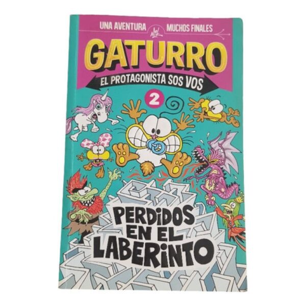 Gaturro -perdidos En El Laberinto -el Protagonista Sos Vos 2 (Usado)