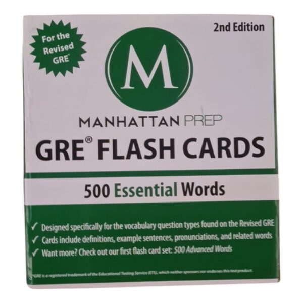 500 Flash Cards Essential Words 2nd Edition 2014 New Sealed (Usado)