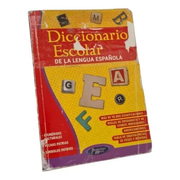 Diccionario Escolar De La Lengua Española - Mawis (Usado)