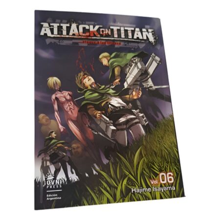 Attack On Titan - Hajime Isayama Volumen 6 (Usado)