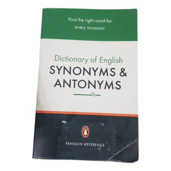 Dictionary Of English Synonyms & Antonyms - Penguin (Usado)
