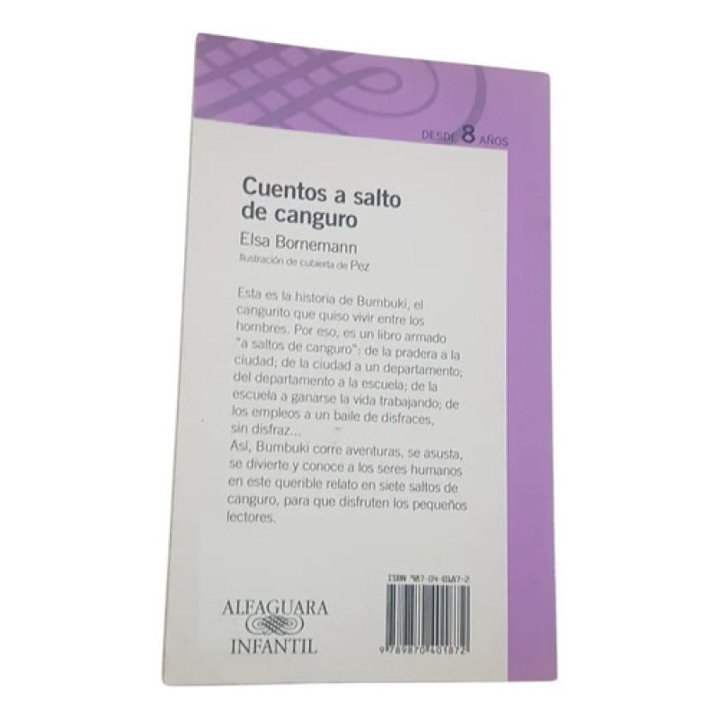 Cuentos A Salto De Canguro - Elsa Bornemann - Alfaguara (Usado) - Miniatura 2