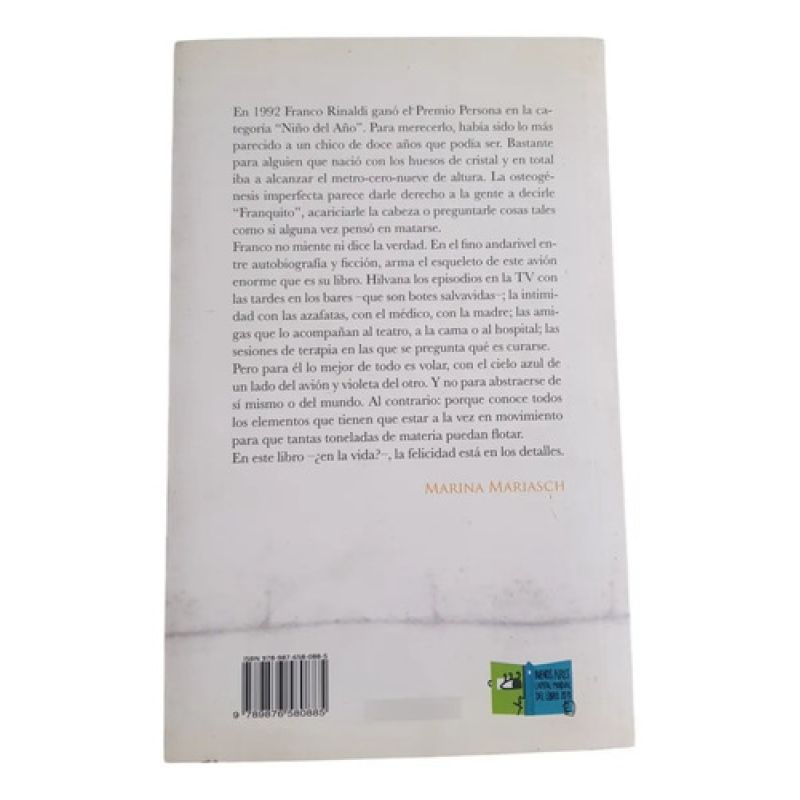 El Niño Del Año - Franco Rinaldi - Ed. Mondadori (Usado) - Image 2