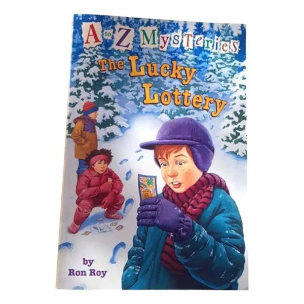 The Lucky Lottery -by Ronroy -a To Z Mysteries -random House (Usado)