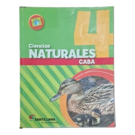 Naturales 4 Caba. En Movimiento - Santillana (Usado)