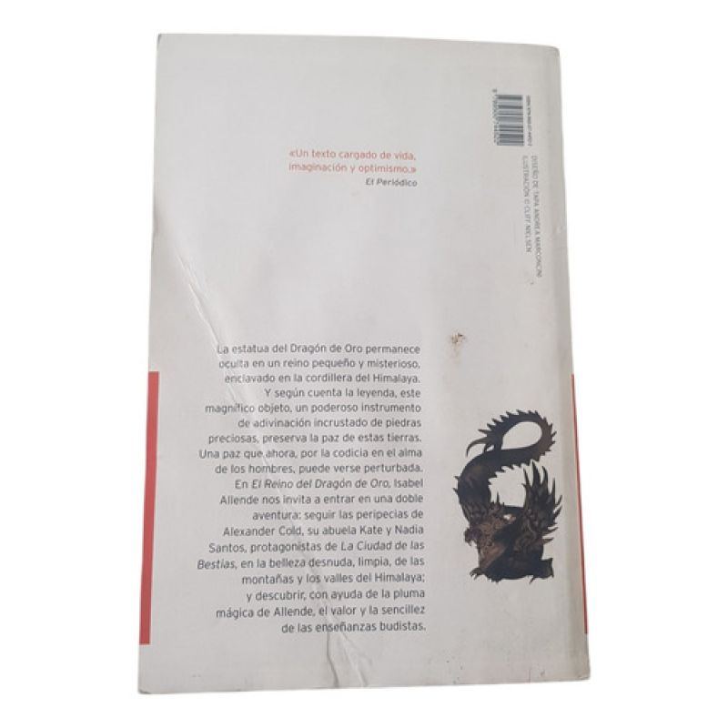 El Reino Del Dragon De Oro - Isabel Allende - Sudamericana (Usado) - Miniatura 2