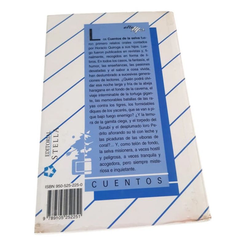 Cuentos De La Selva - Horacio S. Quiroga - Ed. Stella (Usado) - Miniatura 2