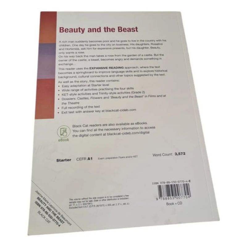 Beauty And The Beast - Green Apple - Black Cat + Cd (Usado) - Image 2