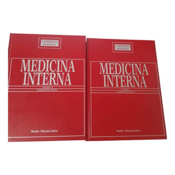 Medicina Interna - Farreras, Rozman - 13o Edicion - 2 Tomos (Usado)