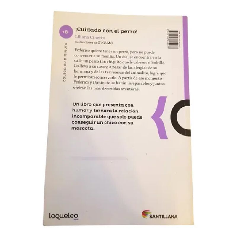 Cuidado Con El Perro! - Loqueleo Morada - Liliana Cinetto (Usado) - Miniatura 2