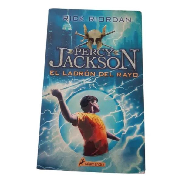 Percy Jackson - El Ladron Del Rayo - Rick Riordan-salamandra (Usado)