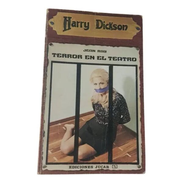 Terror En El Teatro - Harry Dickson - Ediciones Jugar (Usado)