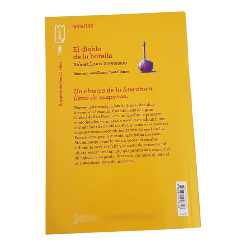 El Diablo De La Botella - Stevenson -torre De Papel Amarilla (Usado) - Miniatura 2