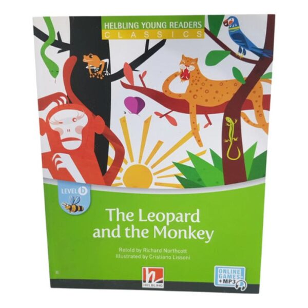 The Leopard And The Monkey - Helbling Young Readers Level B (Usado)