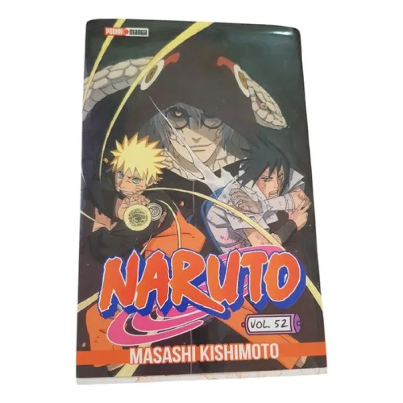 Libro 52. Naruto De Masashi Kishimoto (Usado)