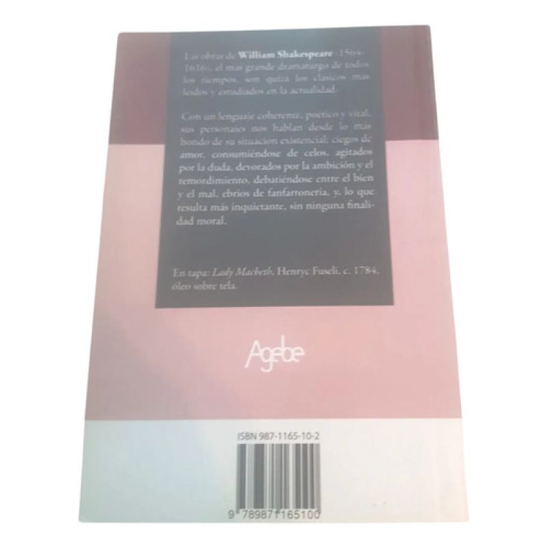 Macbeth - William Sakespeare - Agebe (Usado) - Miniatura 2