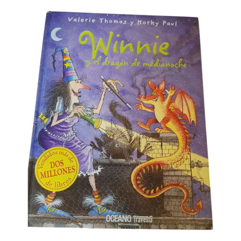 Winnie Y El Dragon De Medianoche - Tapa Dura - Oceano (Usado)