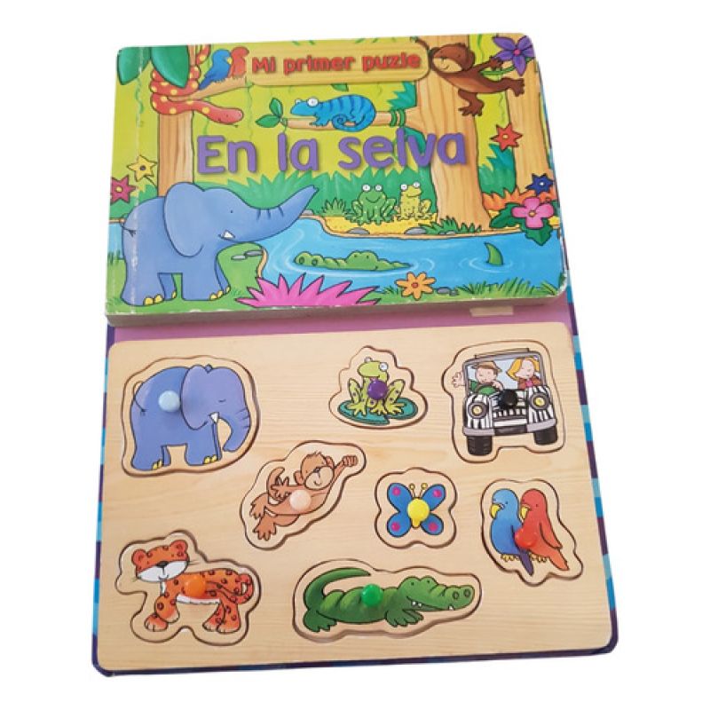 Mi Primer Puzle - En La Selva - Parragon (Usado)