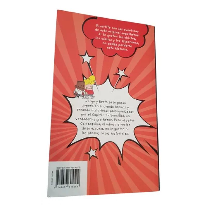 Las Aventuras Del Capitan Calzoncillos - Dav Pilkey - Sm (Usado) - Miniatura 2
