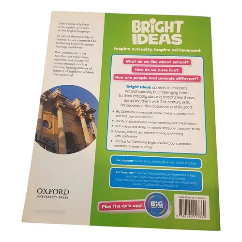 Bright Ideas 1 - Class Book - Oxford (Usado) - Miniatura 2