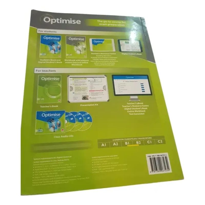 Optimise B1+ - Workbook And Online Workbook - Macmillan (Usado) - Miniatura 2
