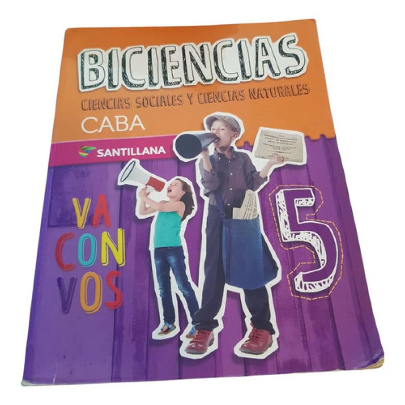Biciencias 5 - Va Con Vos Caba Santillana, De Carabajal, Ben (Usado)