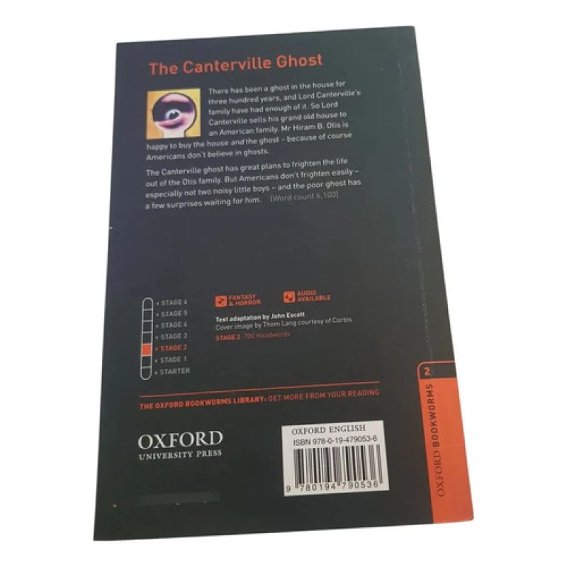 The Canterville Ghost -oscar Wilde -oxford Bookworms Level 2 (Usado) - Miniatura 2