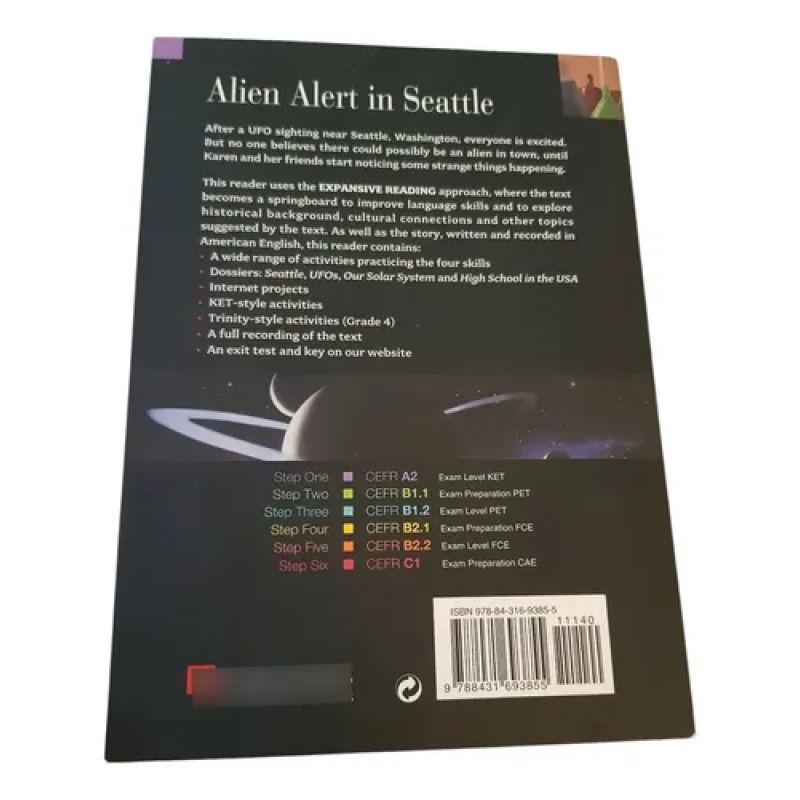 Alien Alert In Seattle - Step One A2 - Black Cat - Sin Cd (Usado) - Miniatura 2