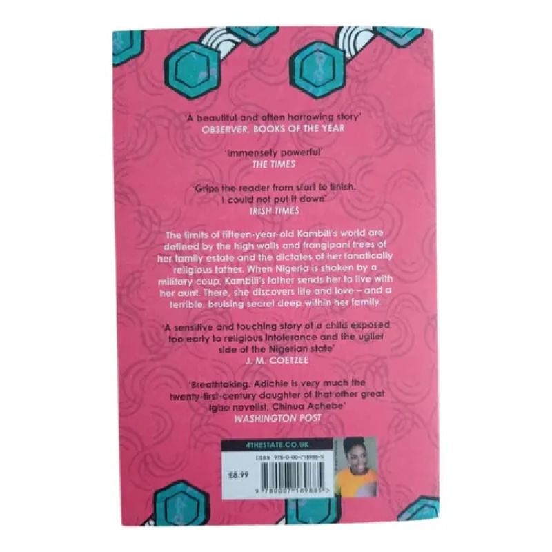Chimamanda Ngozi  - Purple Hibiscus Adich - Adichie Chimaman (Usado) - Miniatura 2