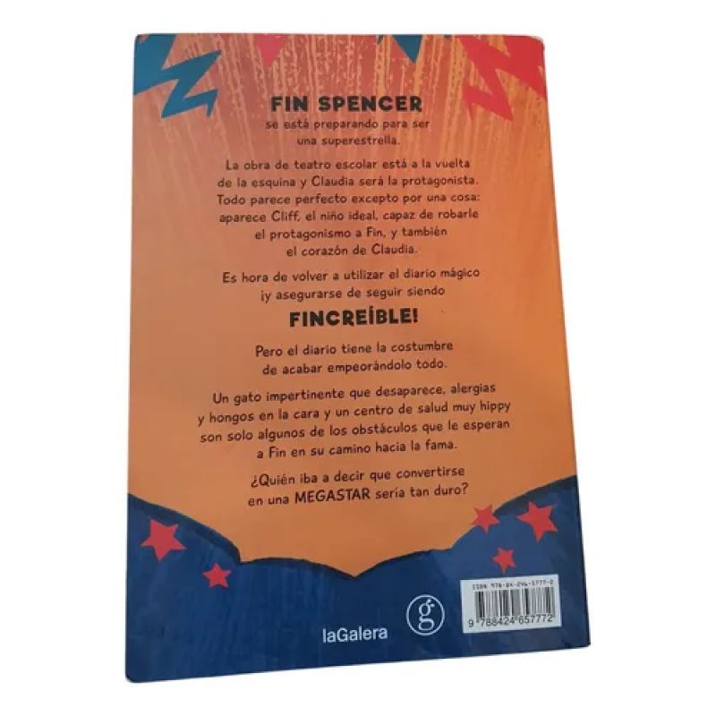 Megastar 2 - El Fincreible Diario De Fin Spencer - La Galera (Usado) - Miniatura 2