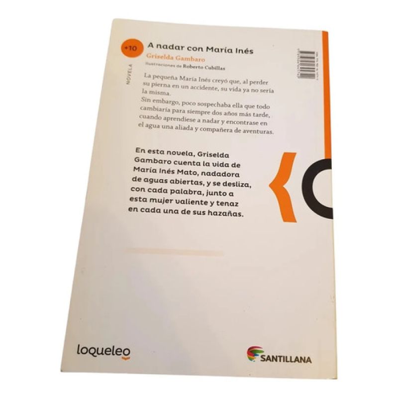 A Nadar Con Maria Ines - Loqueleo Naranja (Usado) - Miniatura 2