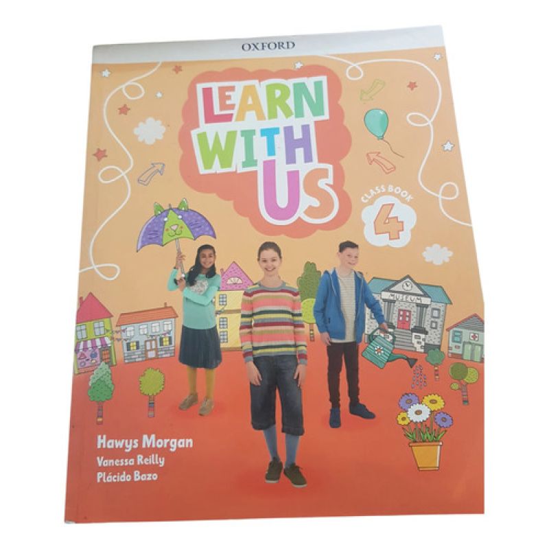 Learn With Us 4 - Class Book - Oxford (Usado)