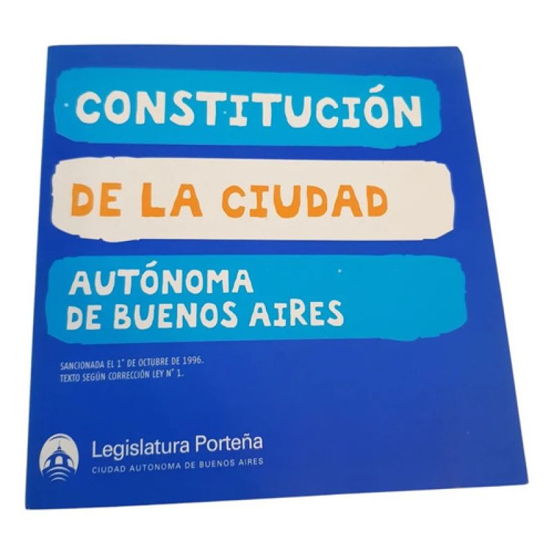 Constitución De La Ciudad Autónoma De Buenos Aires (Usado)