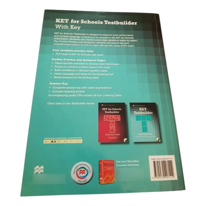 Ket For Schools Testbuilder - Macmillan (Usado) - Miniatura 2