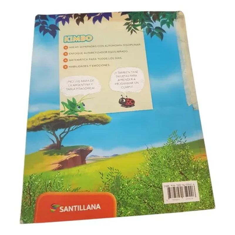 Kimbo 3 + Fichero -  Primer Manual Santillana - Santillana (Usado) - Miniatura 2