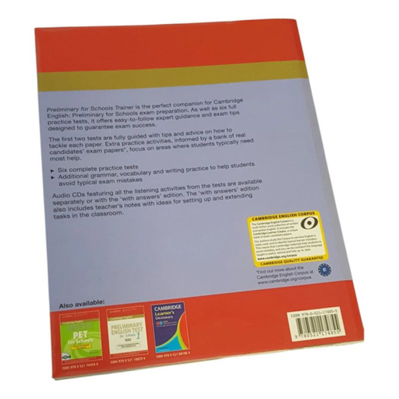 Preliminary For Schools, Trainer -  Six Practice Tests - Cam (Usado) - Miniatura 2