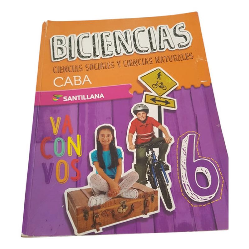Biciencias 6 - Va Con Vos - Caba  -  Santillana (Usado)