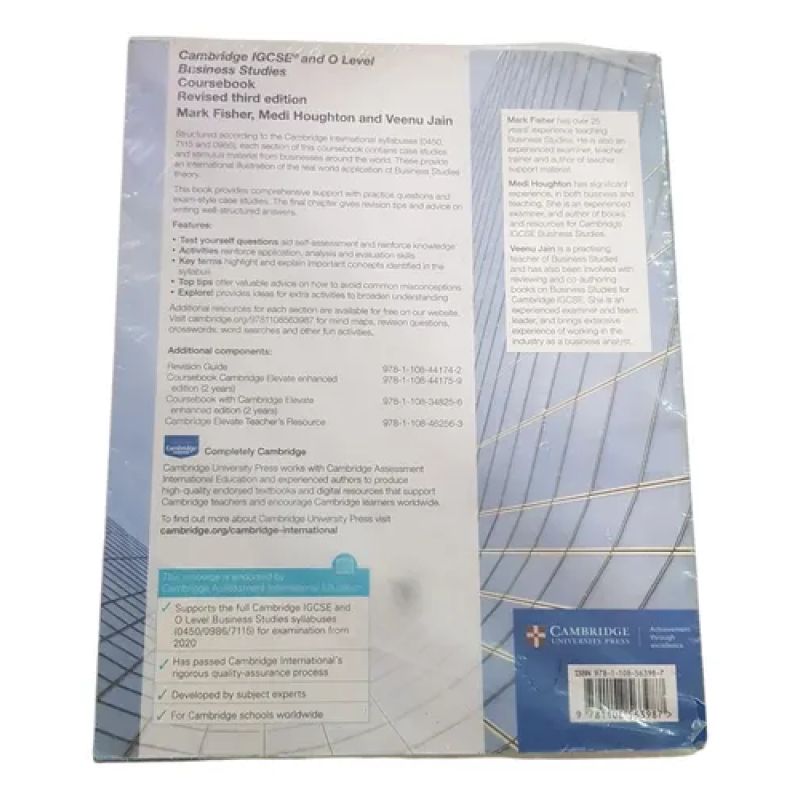 Cambridge Igcse &amp; O Level Business Studies - Coursebook 3rd (Usado) - Miniatura 2