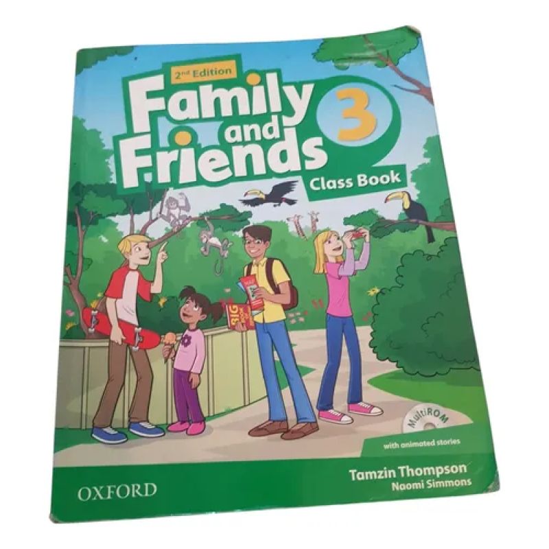 Family And Friends 3 - Class Book And Workbook - Oxford (Usado)