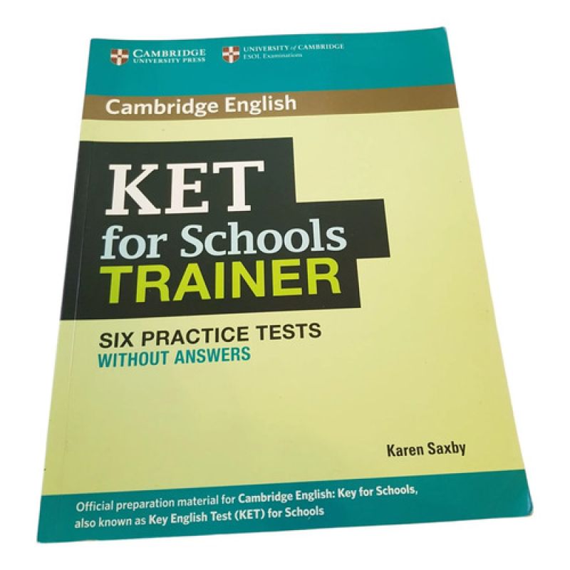 Ket For Schools  Trainer - Six Practice Tests - Cambridge (Usado)