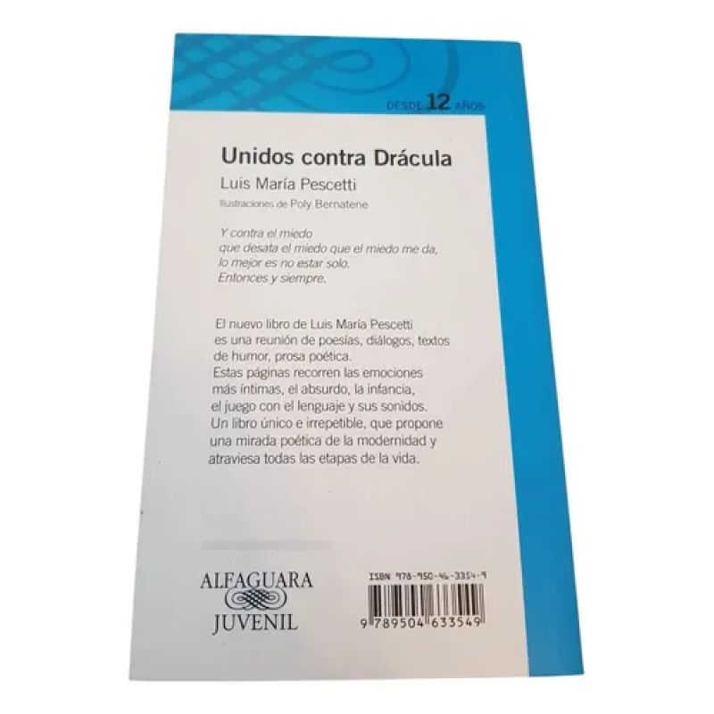 Unidos Contra Drácula - Pescetti - Alfaguara (Usado) - Miniatura 2