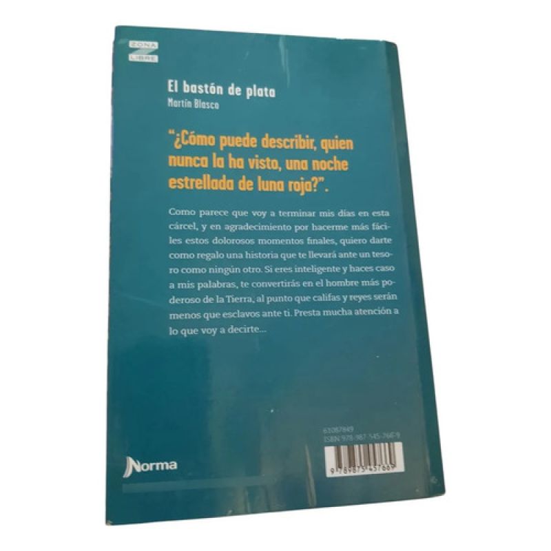 El Baston De Plata - Martin Blasco - Zona Libre (Usado) - Miniatura 2
