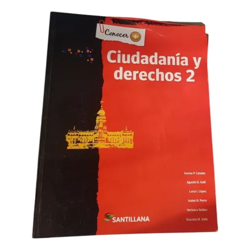 Ciudadania Y Derechos 2 - Santillana (Usado)
