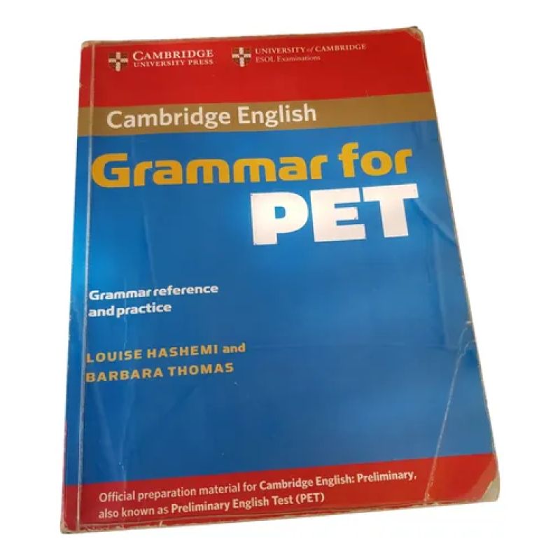 Grammar For Pet - Cambridge Reference And Practice (Usado)