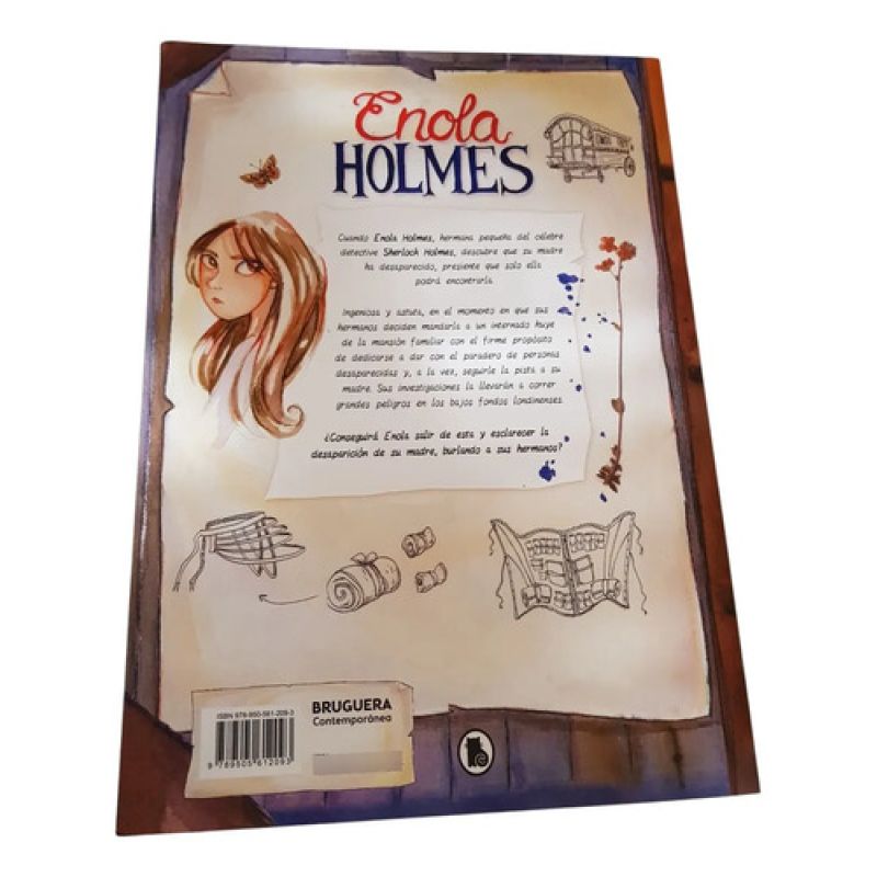 Enola Holmes - Y El Misterio De La Doble Desaparición -brugu (Usado) - Miniatura 2