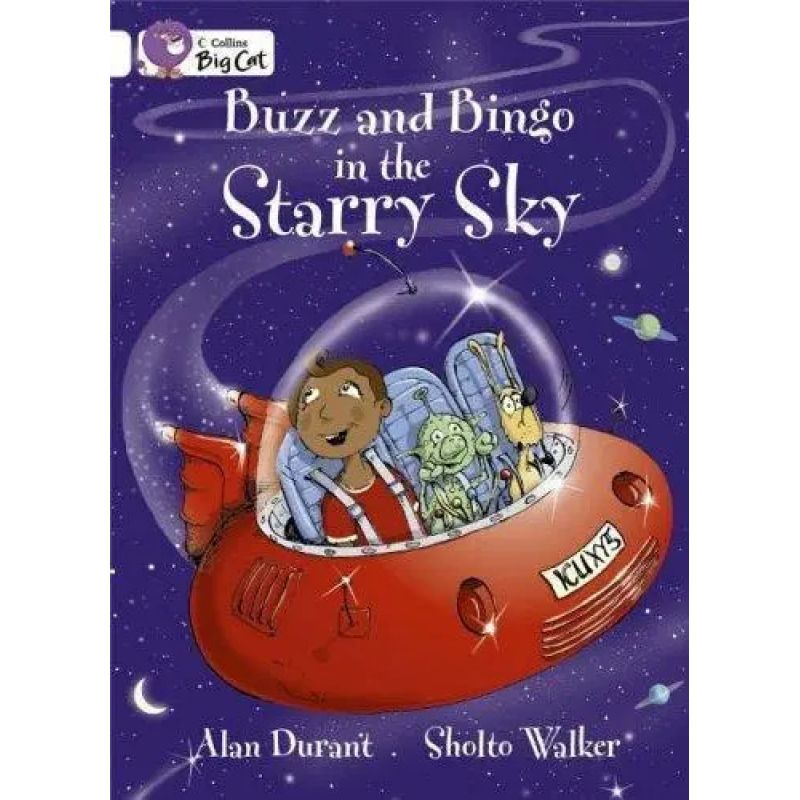 BUZZ AND BINGO IN THE STARRY SKY - BIG CAT 10 / WHITE (Nuevo)